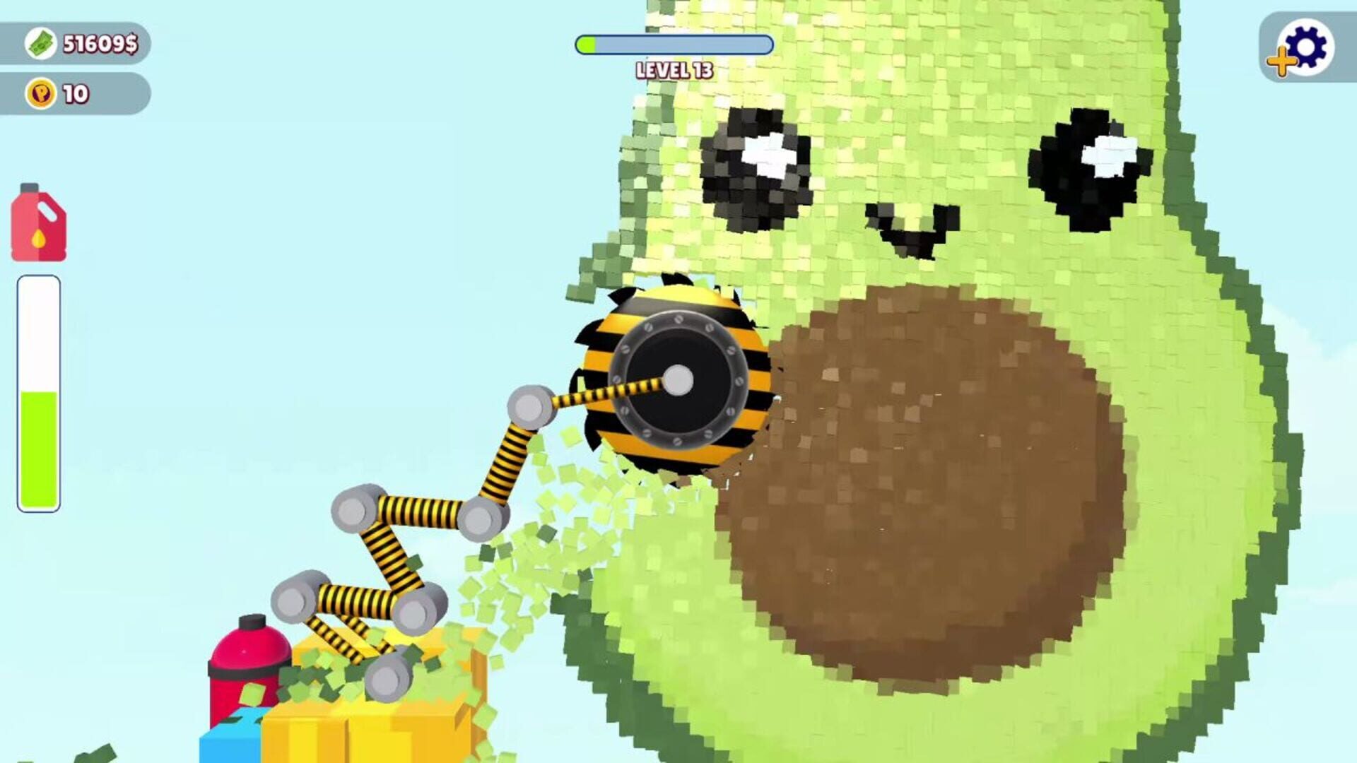 Bucket Crusher: Cool World Edition screenshot