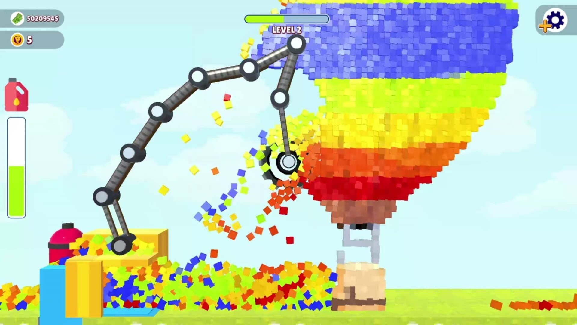 Bucket Crusher: Cool World Edition screenshot