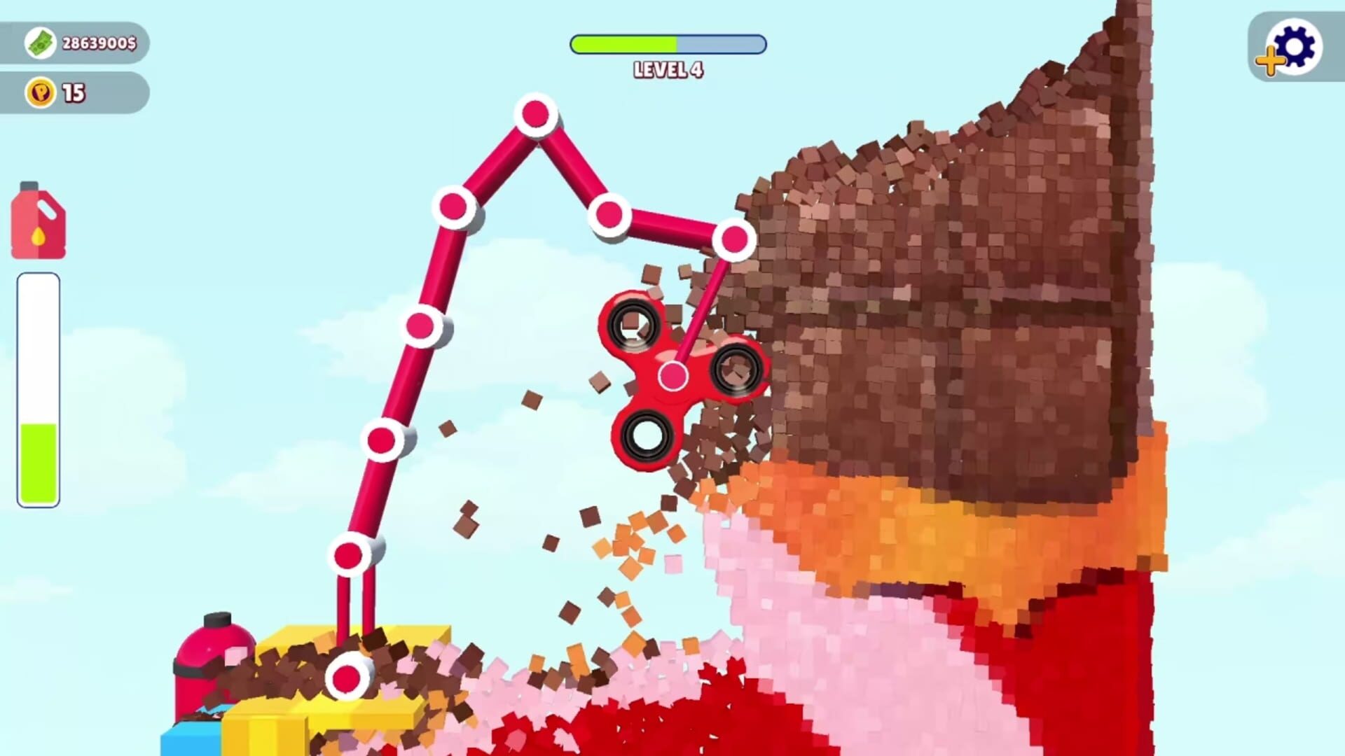Bucket Crusher: Cool World Edition screenshot
