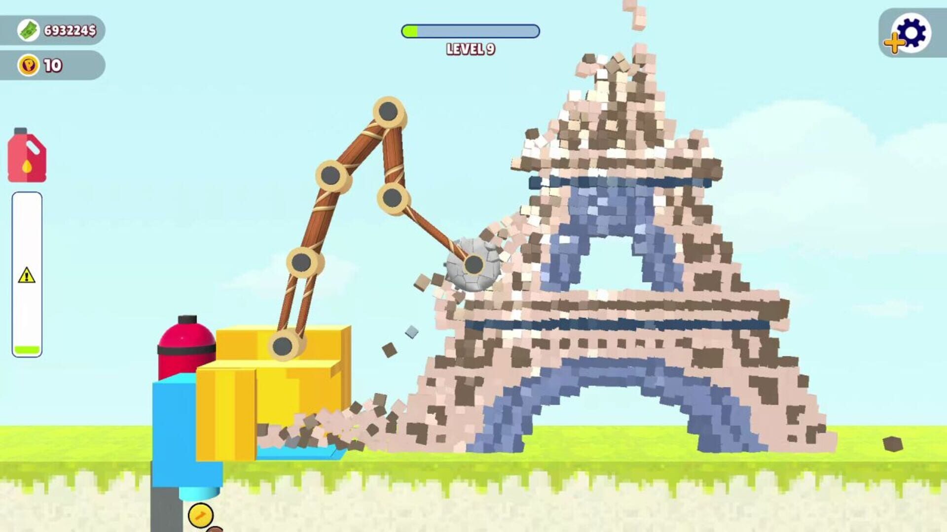 Bucket Crusher: Cool World Edition screenshot