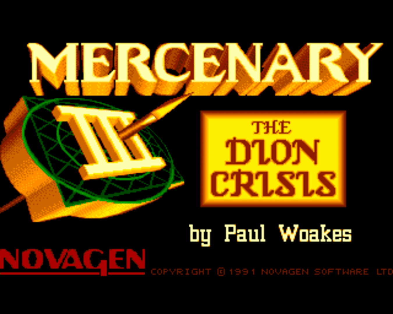 Mercenary III: The Dion Crisis screenshot