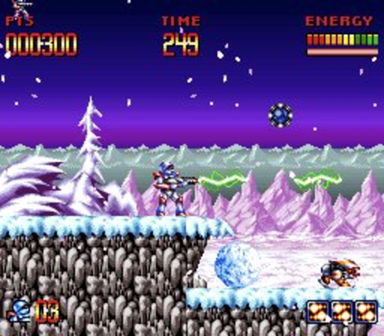 Captura de pantalla - Super Turrican