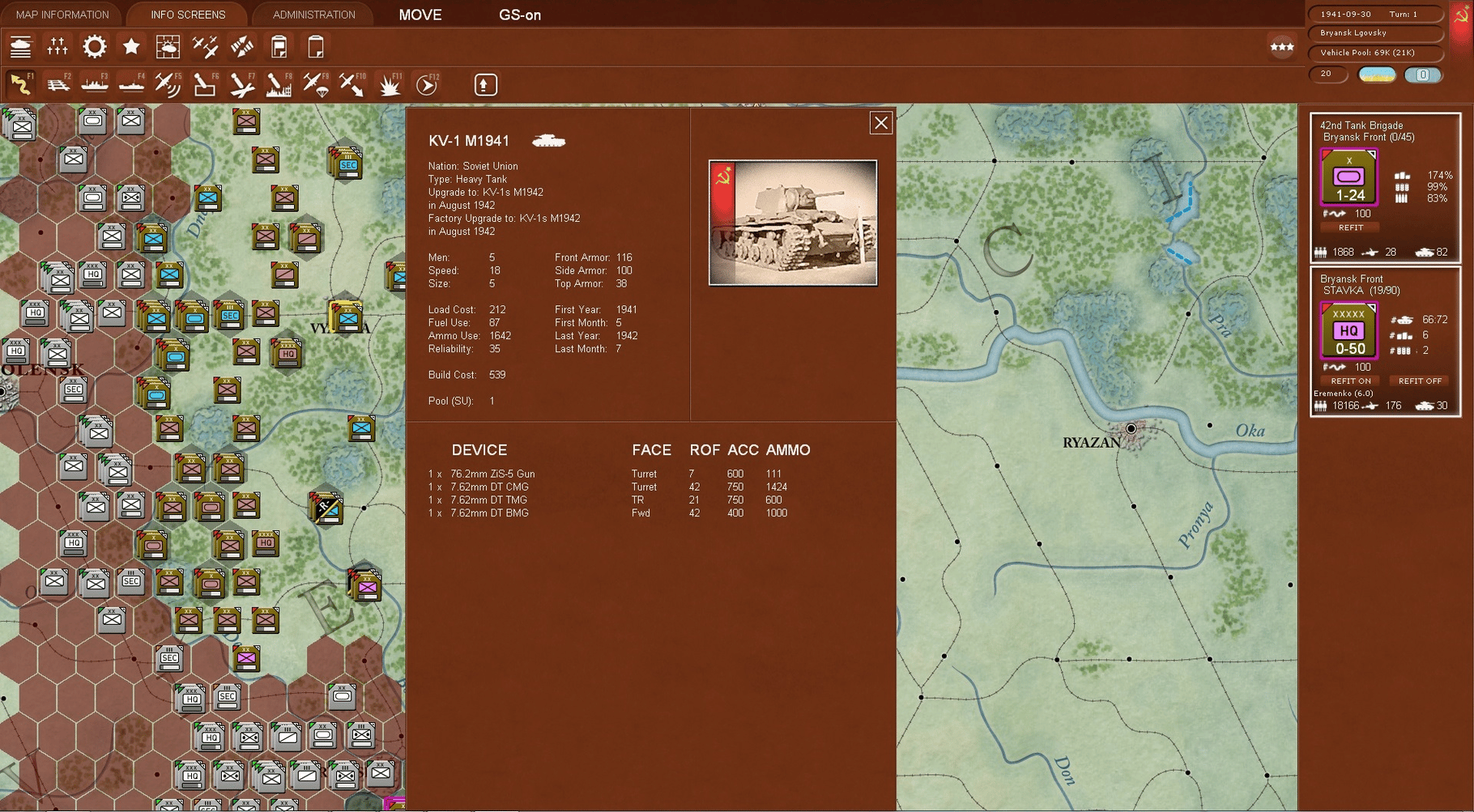 Gary Grigsby's War in the East screenshot