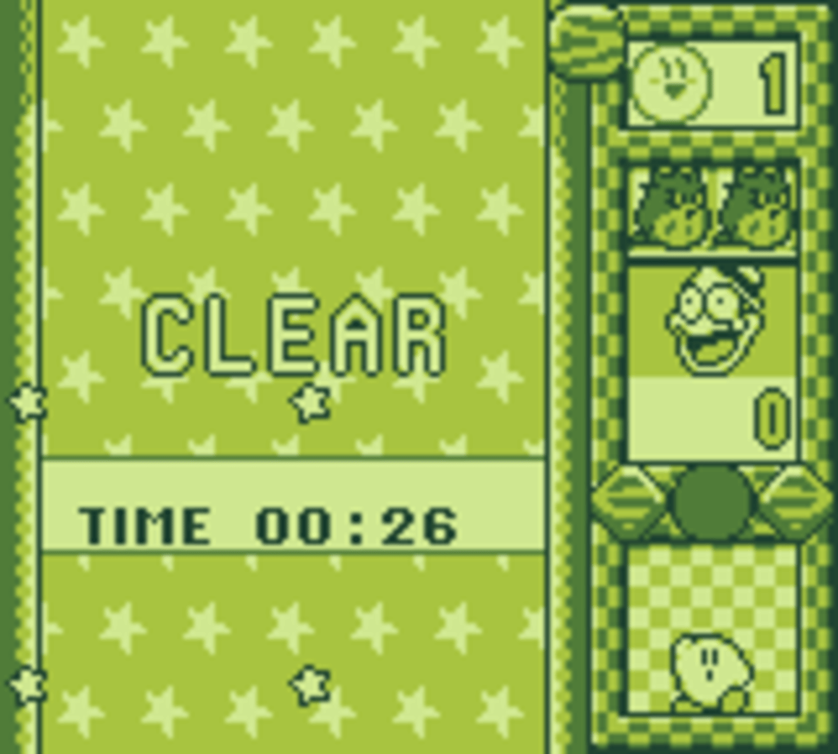 Kirby's Star Stacker screenshot