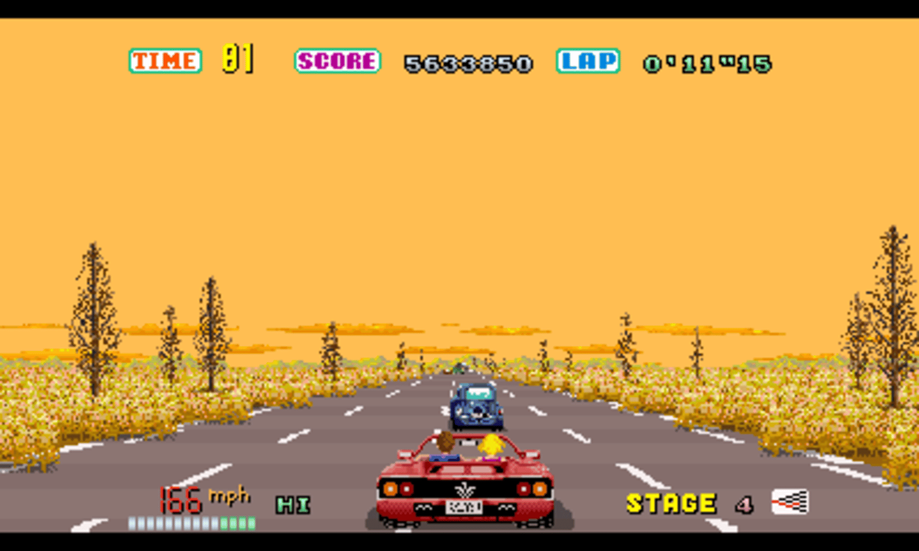 3D OutRun screenshot