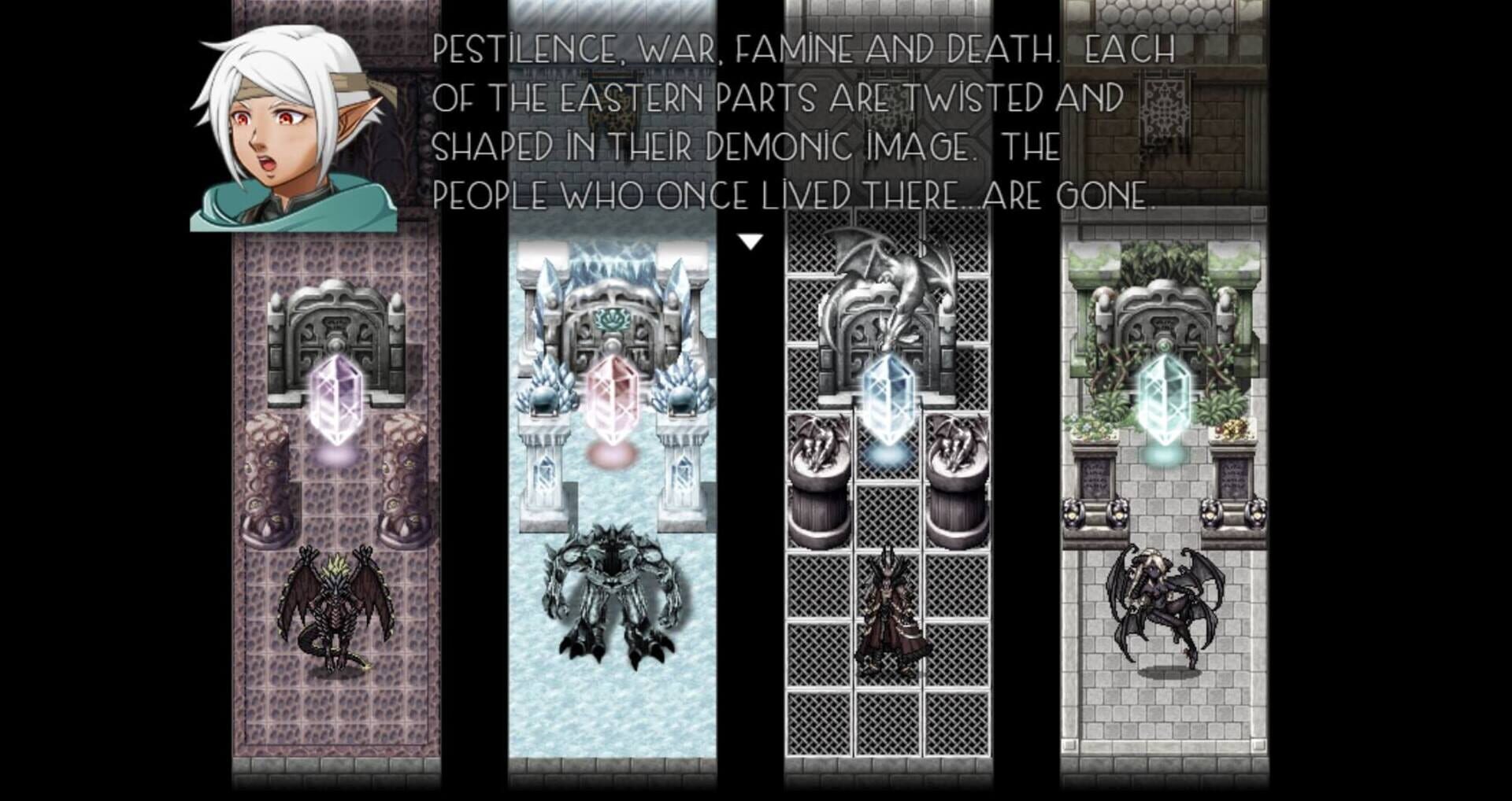 Dark Descent: The Blue Rose - Screenshot