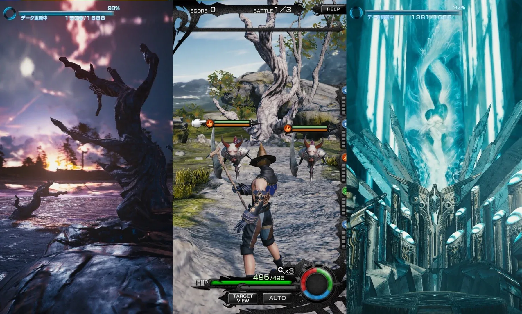 Captura de pantalla - Mobius Final Fantasy