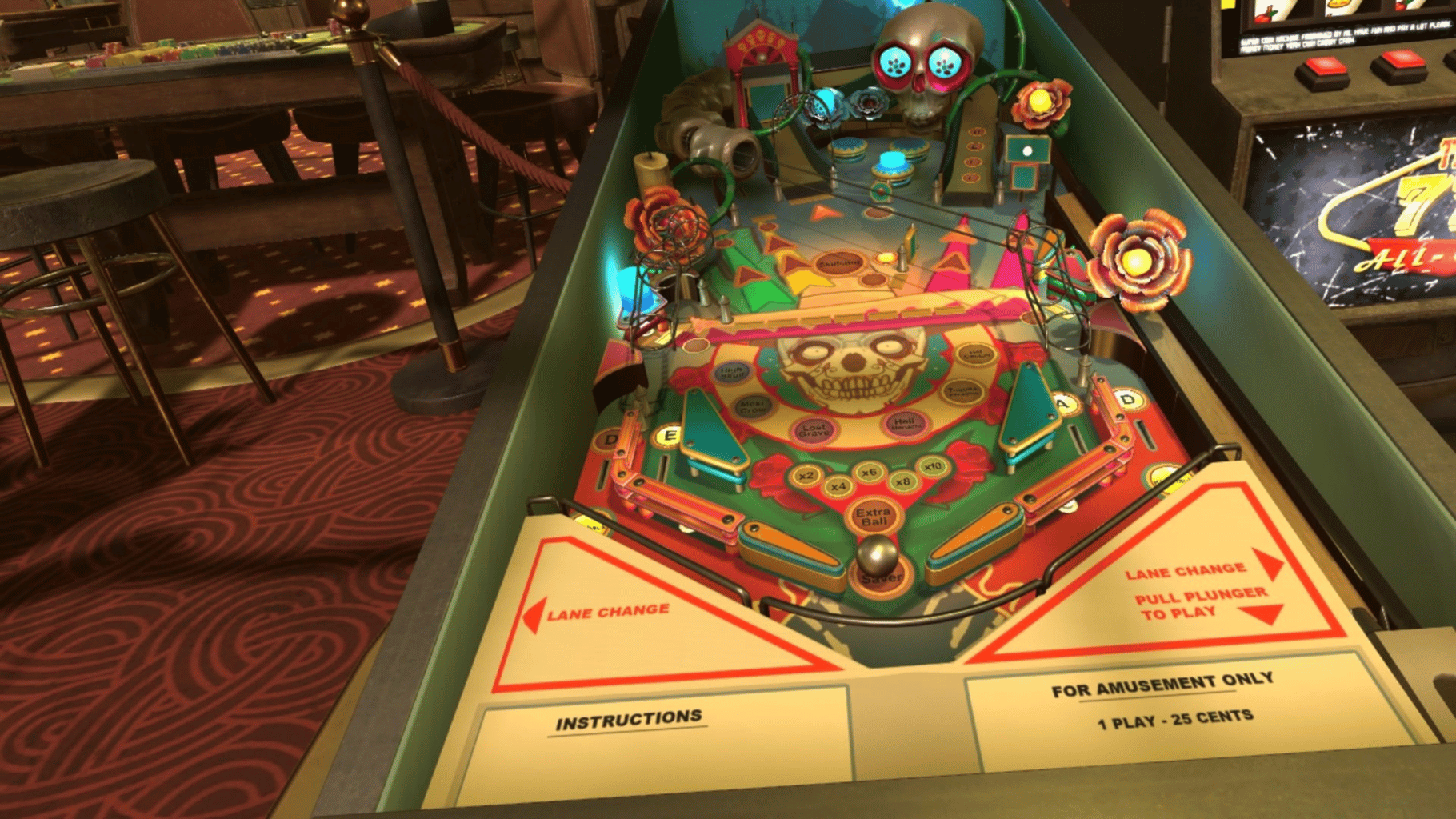 Pinball Inside: A VR Arcade Game screenshot