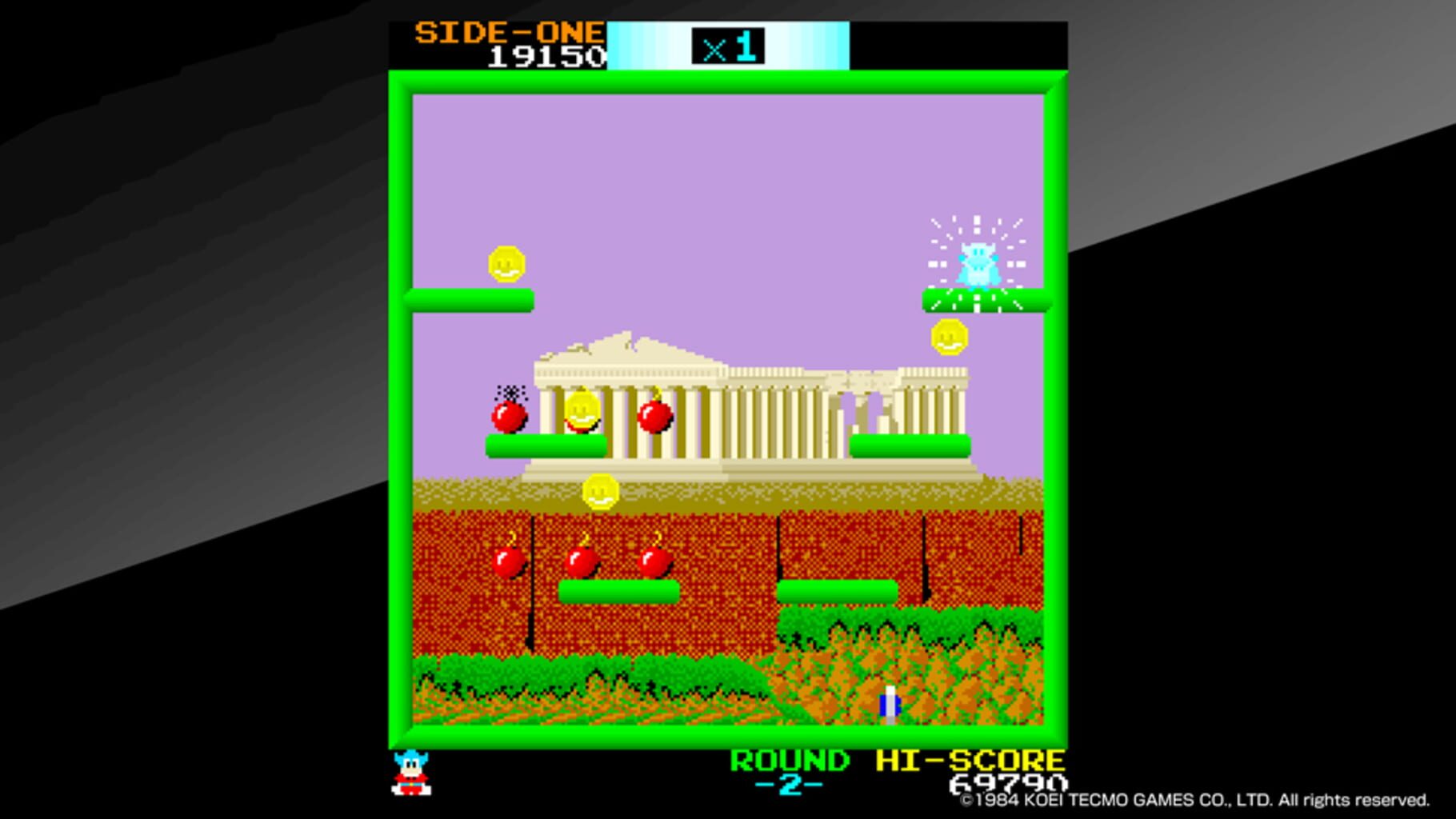 Captura de pantalla - Arcade Archives: Bomb Jack