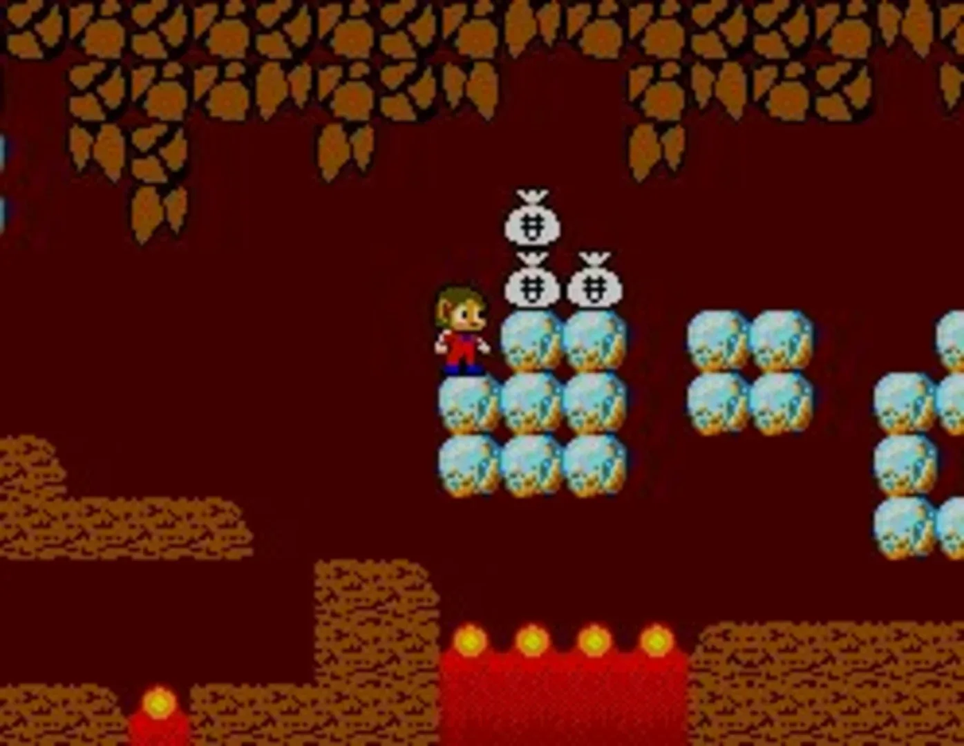 Captura de pantalla - Alex Kidd in Miracle World