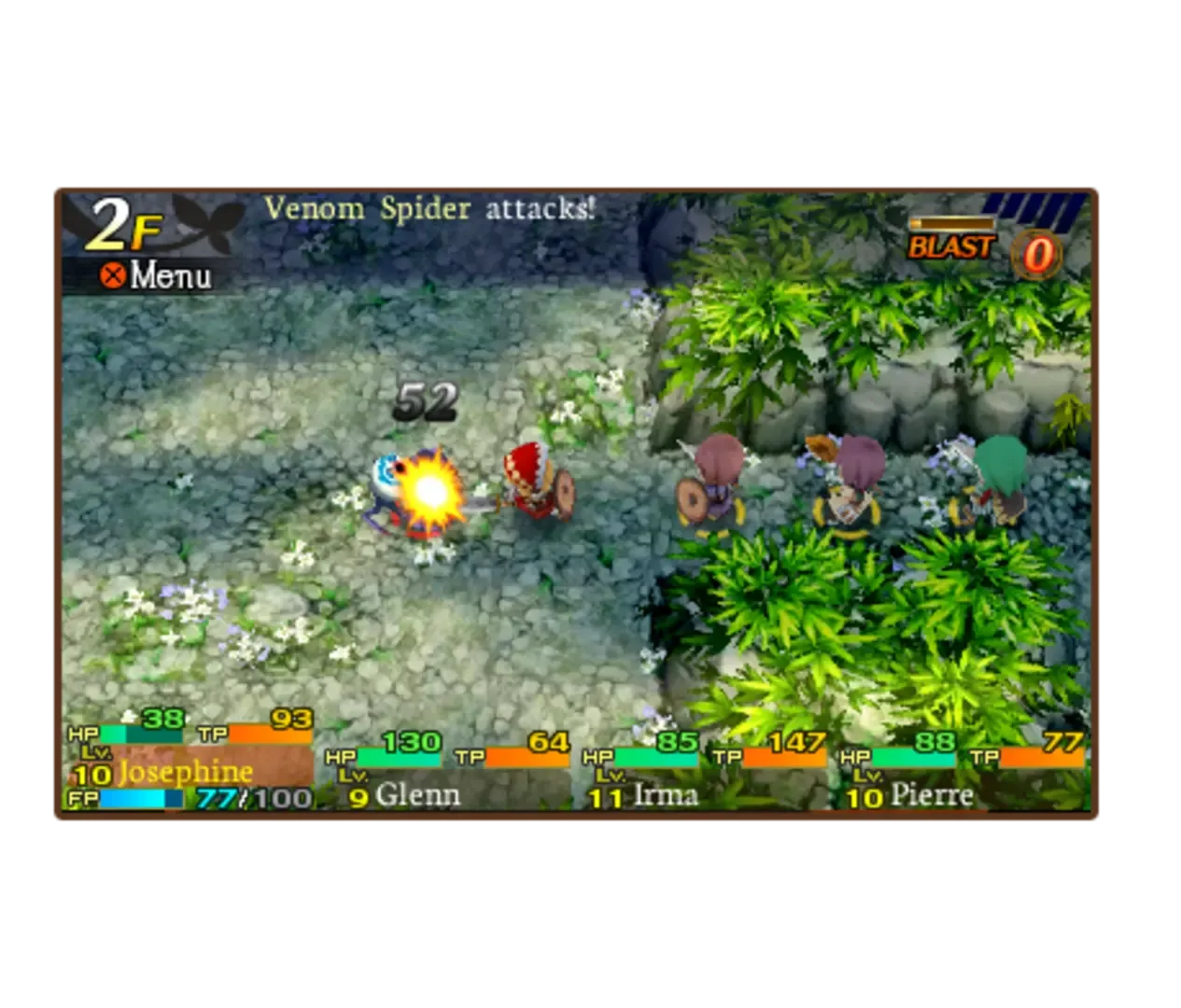 Captura de pantalla - Etrian Mystery Dungeon