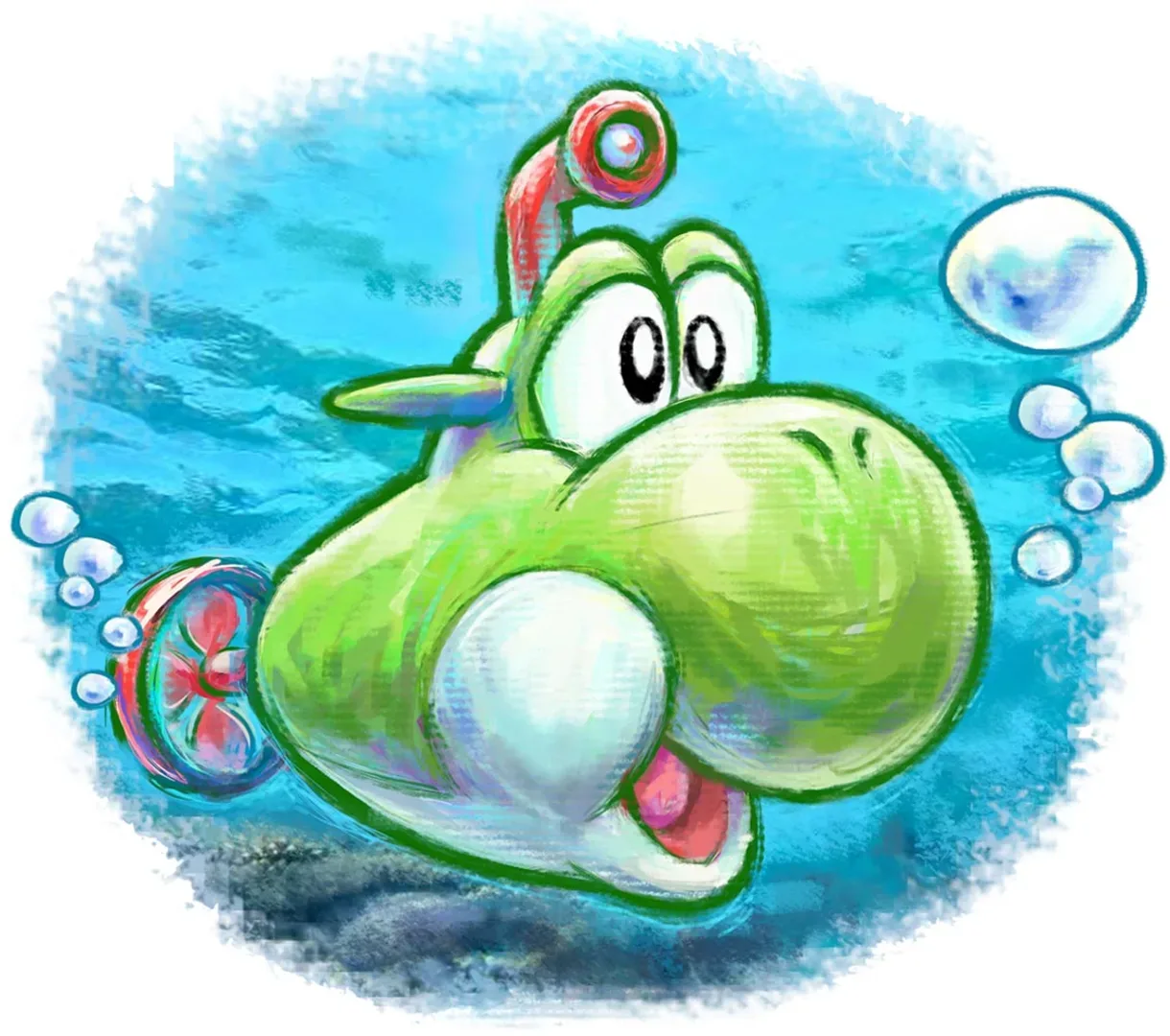 Arte - Yoshi's New Island