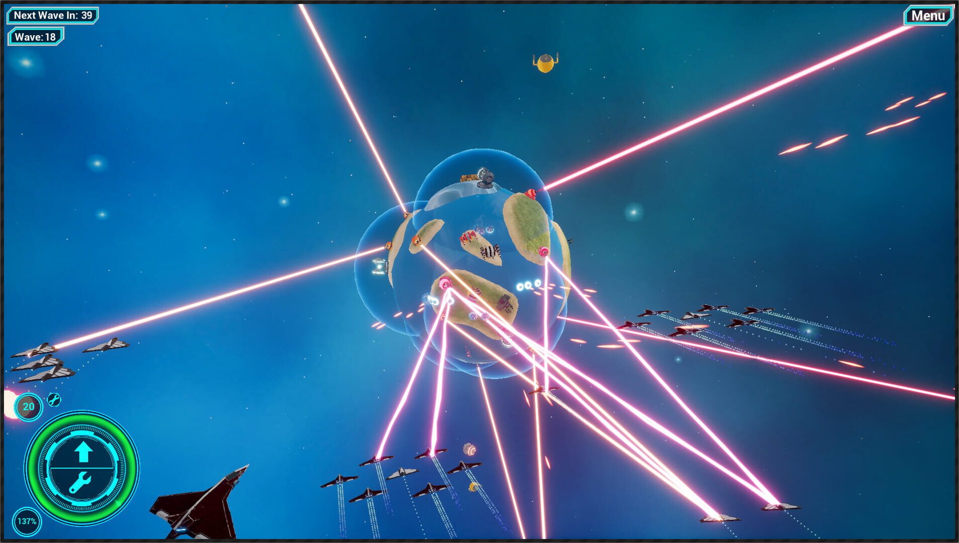 Exo TD - Screenshot