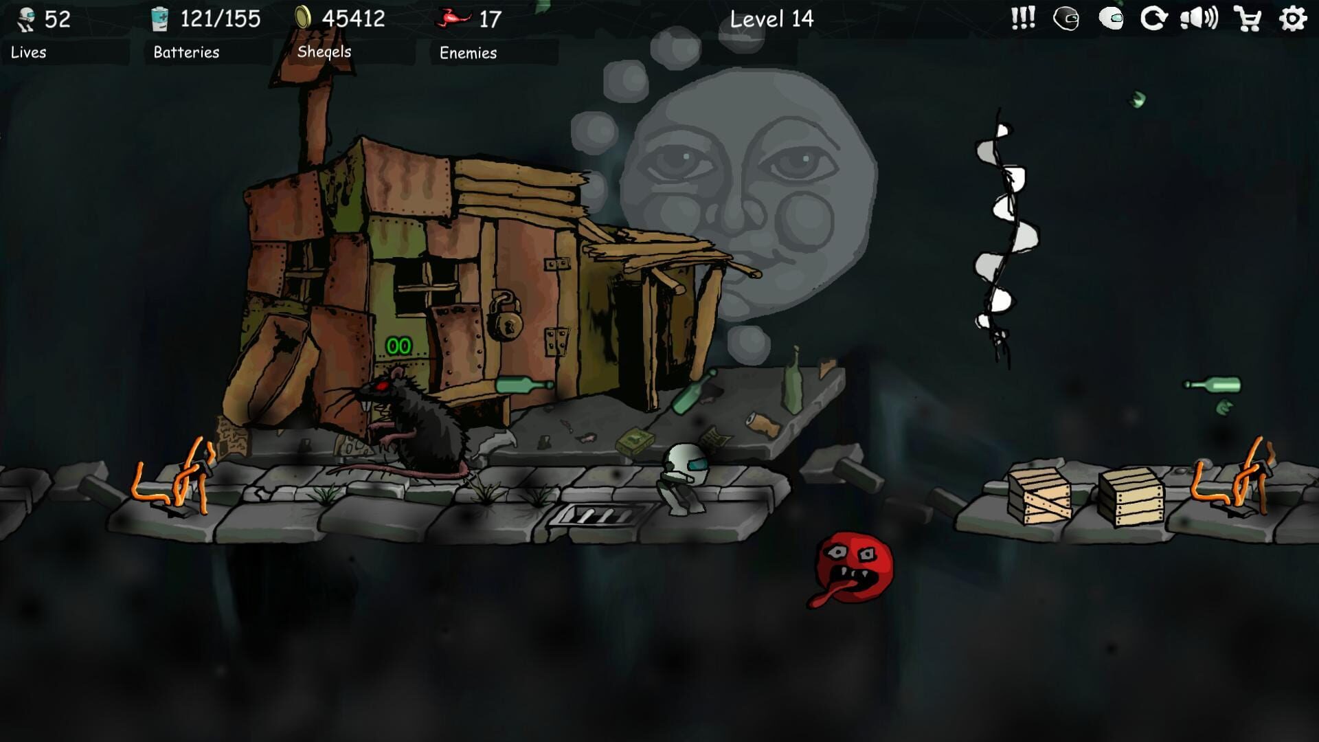 Chaos and the White Robot - Screenshot