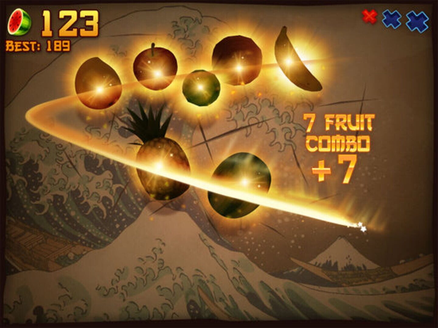 Captura de pantalla - Fruit Ninja