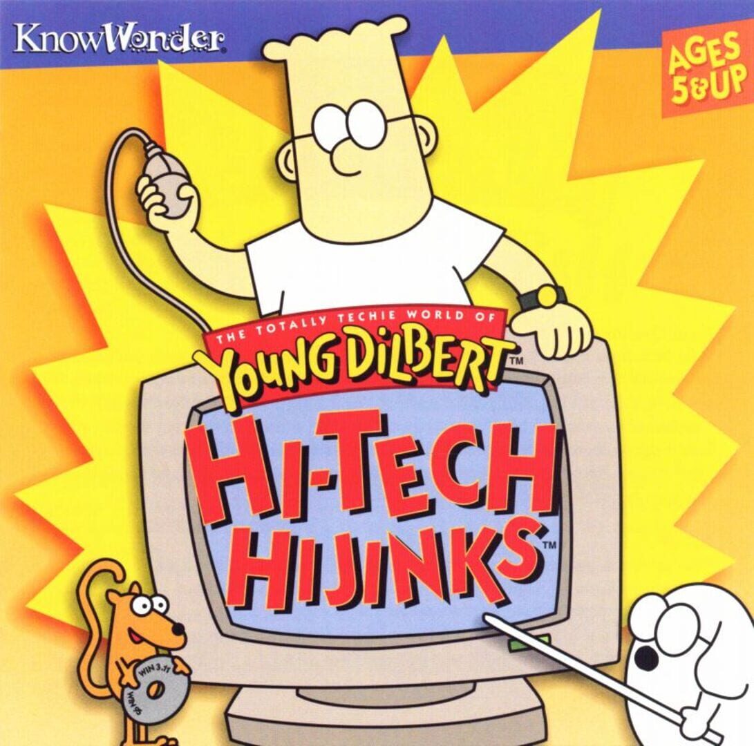 Young Dilbert Hi-Tech Hijinks cover art