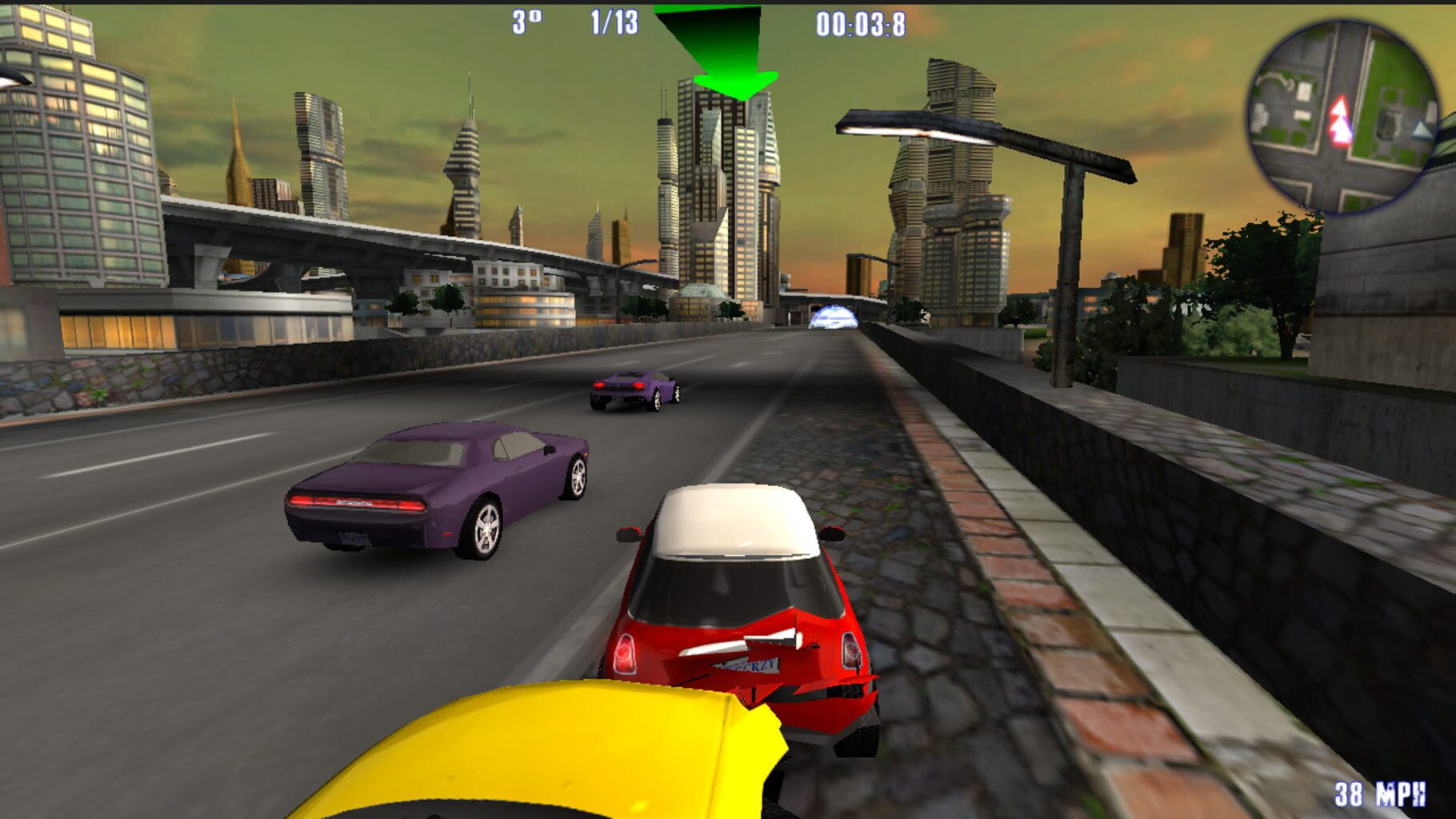 Captura de pantalla - Midtown Crazy Race