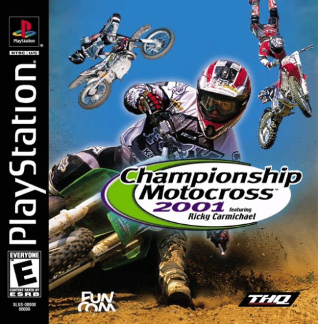 Championship Motocross 2001 featuring Ricky Carmichael Cover