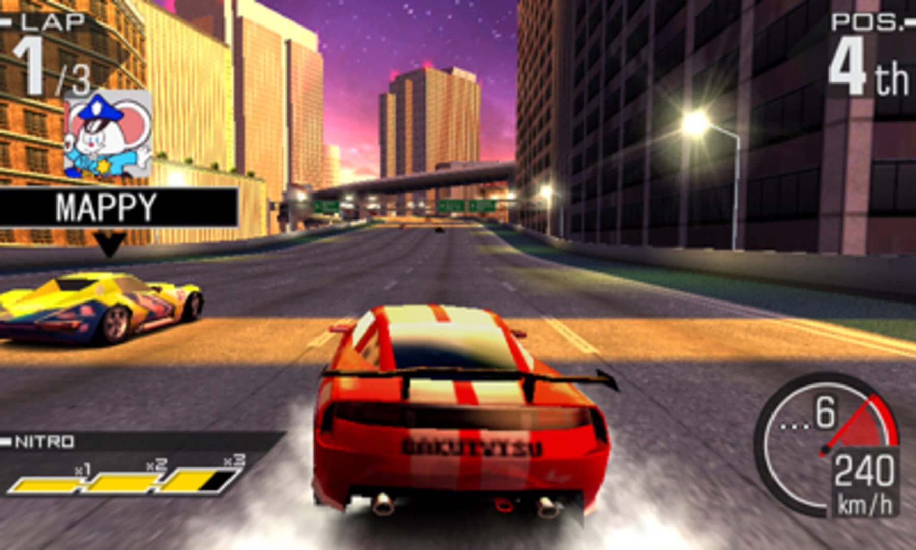 Captura de pantalla - Ridge Racer 3D