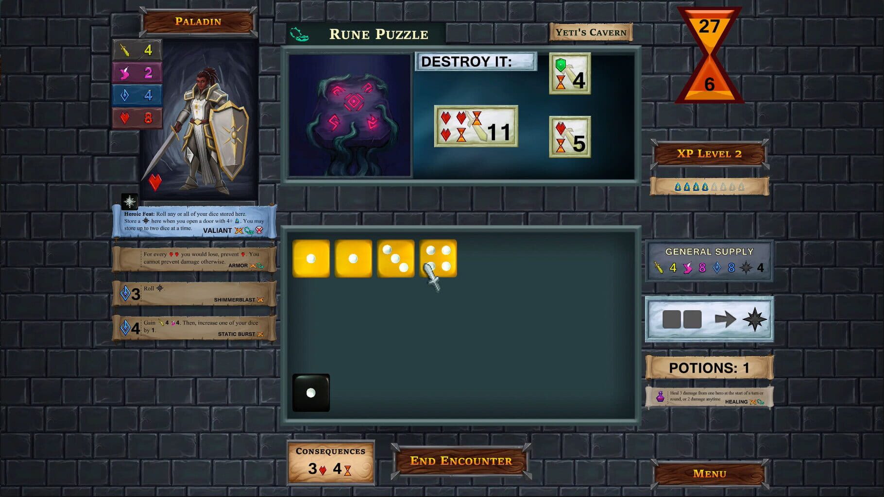 One Deck Dungeon screenshot