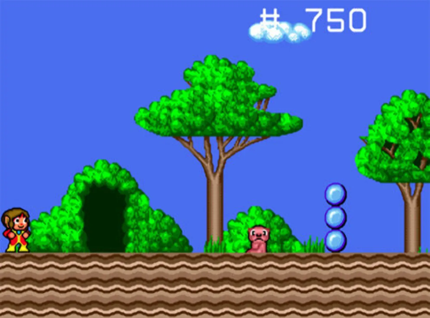 Captura de pantalla - Alex Kidd in the Enchanted Castle