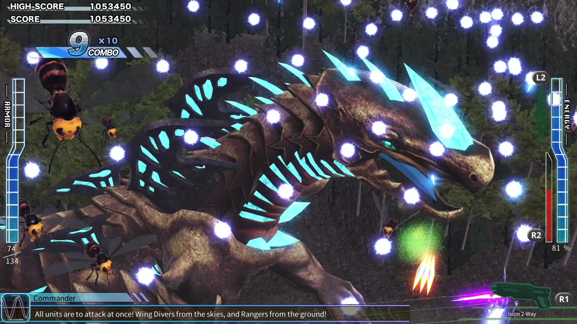Captura de pantalla - Earth Defense Force 4.1: Wing Diver the Shooter