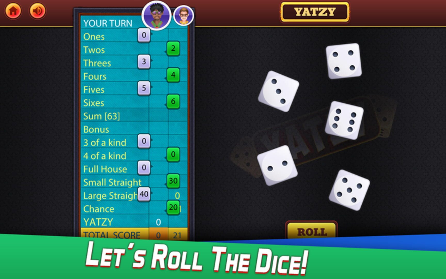 Yatzy: Classic Dice Game