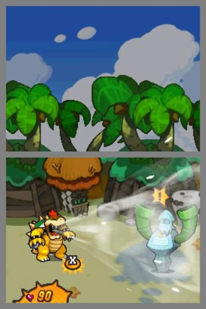 Captura de pantalla - Mario & Luigi: Bowser's Inside Story