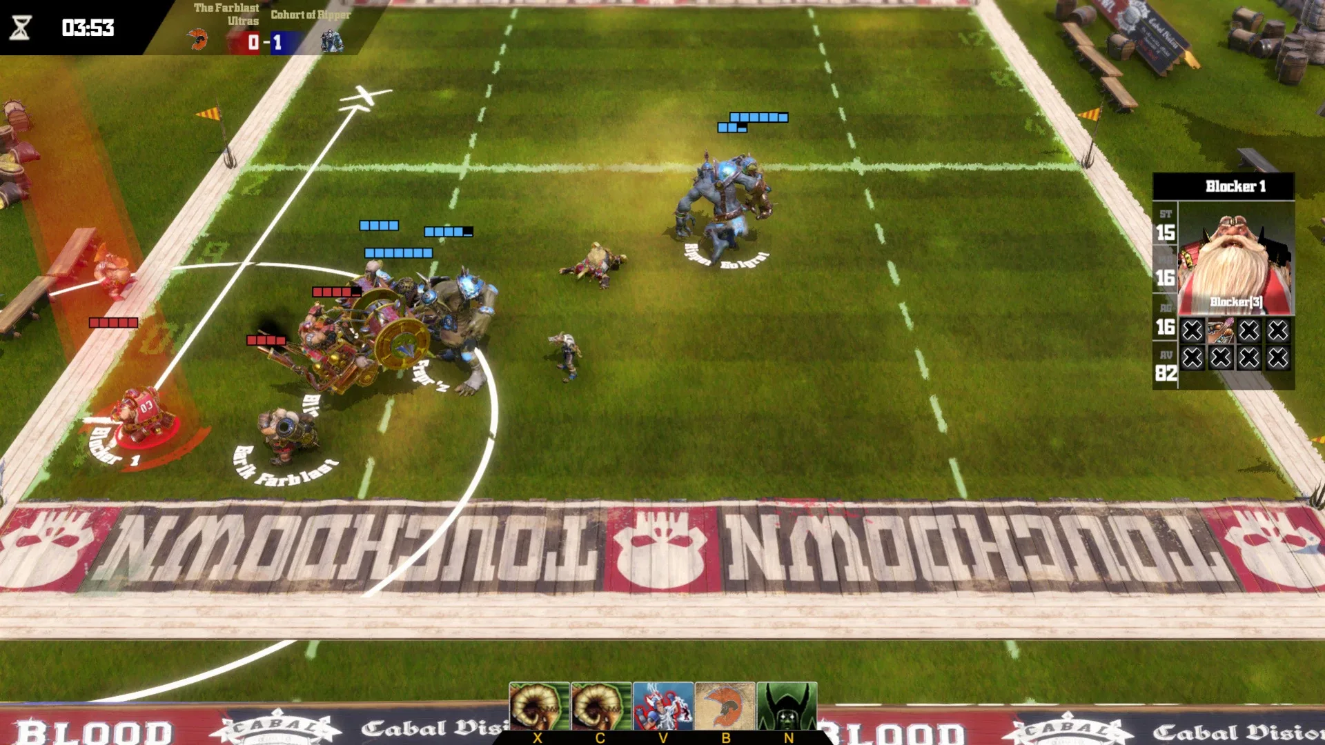 Captura de pantalla - Blood Bowl: Death Zone