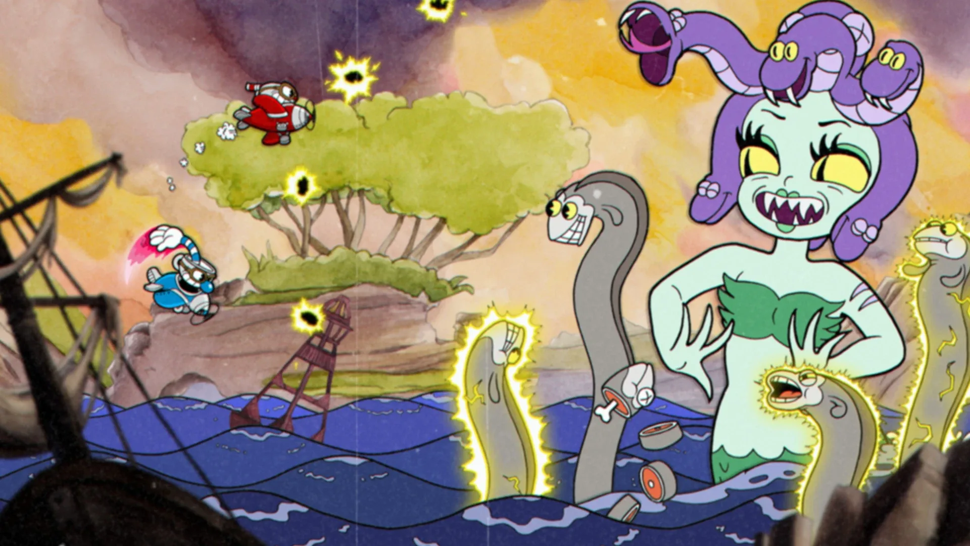 Captura de pantalla - Cuphead