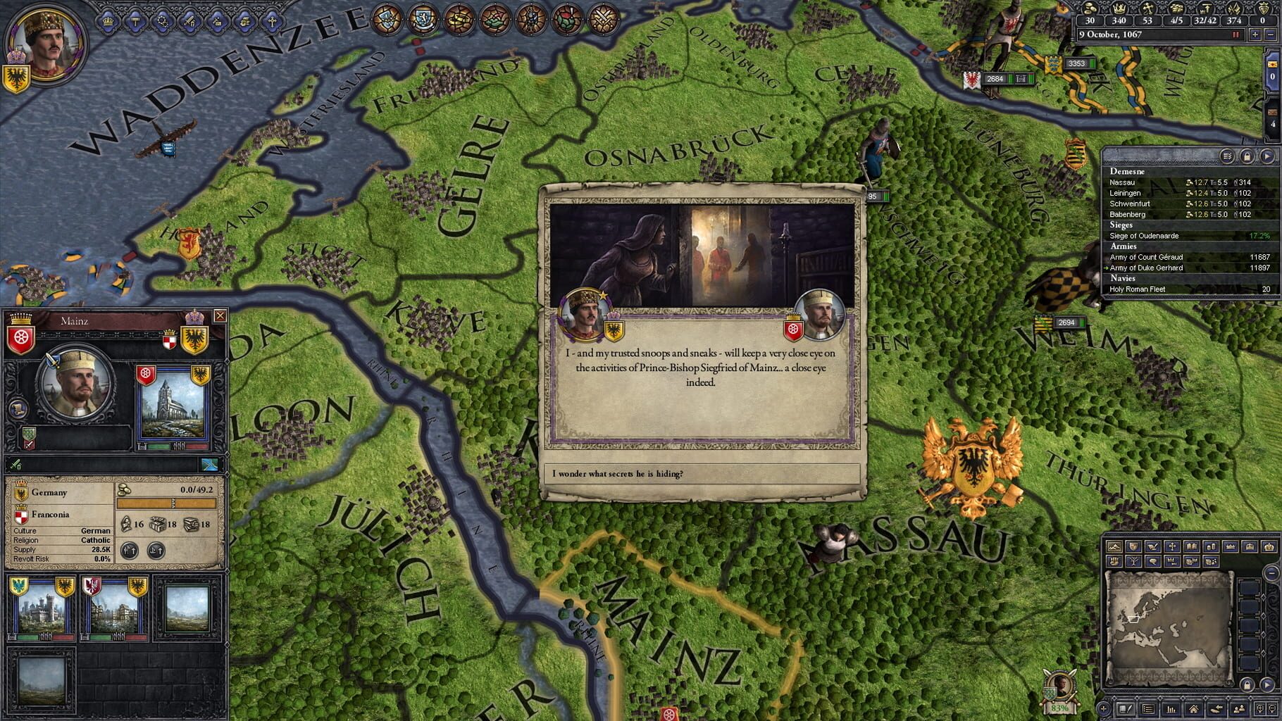 Captura de pantalla - Crusader Kings II: Way of Life