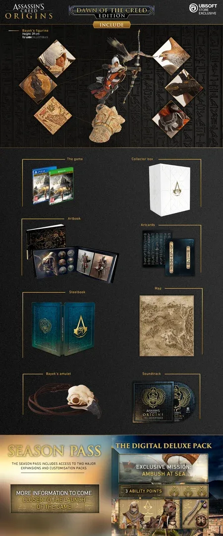 Captura de pantalla - Assassin's Creed: Origins - Dawn of the Creed Edition