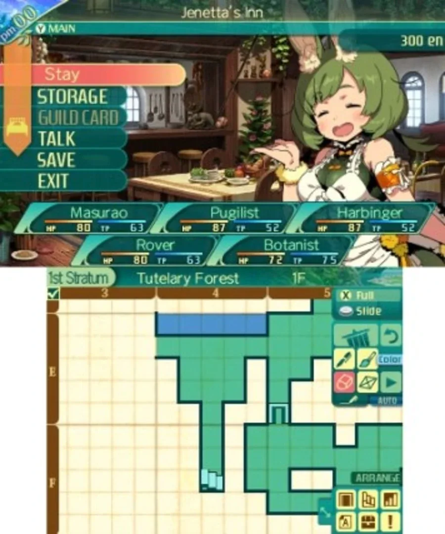 Captura de pantalla - Etrian Odyssey V: Beyond the Myth