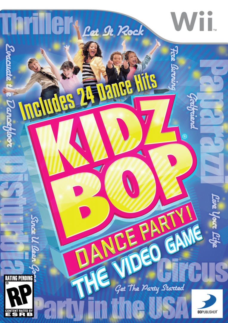 Kidz Bop Dance Party: The Video Game Cover