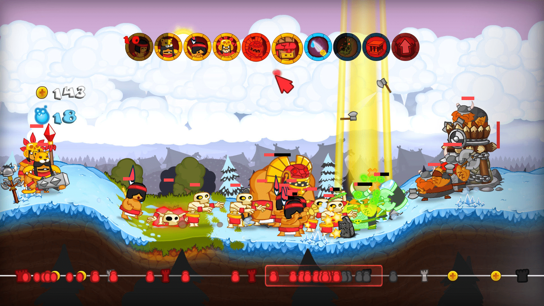 Swords & Soldiers screenshot