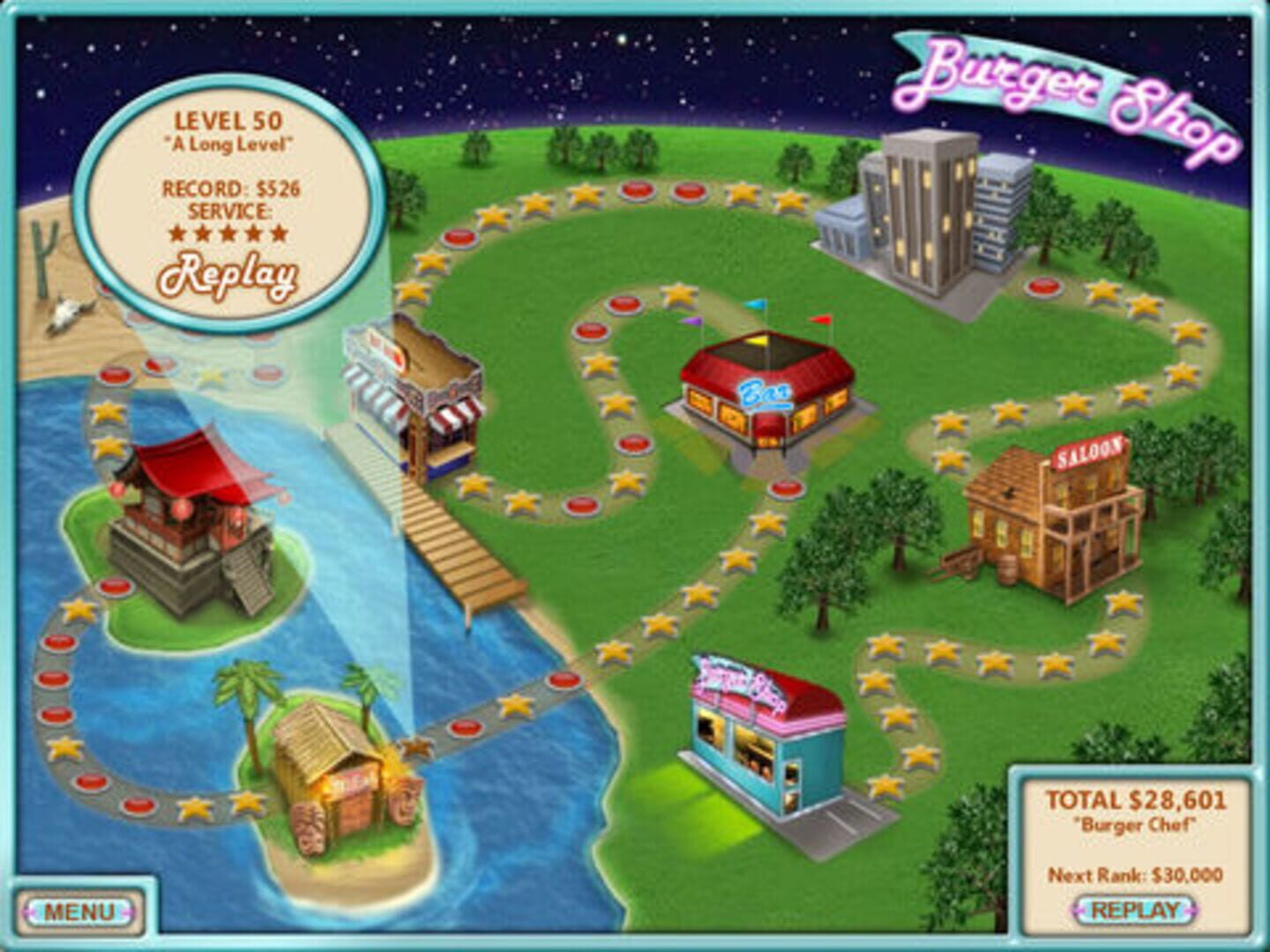 Burger Shop HD - Screenshot