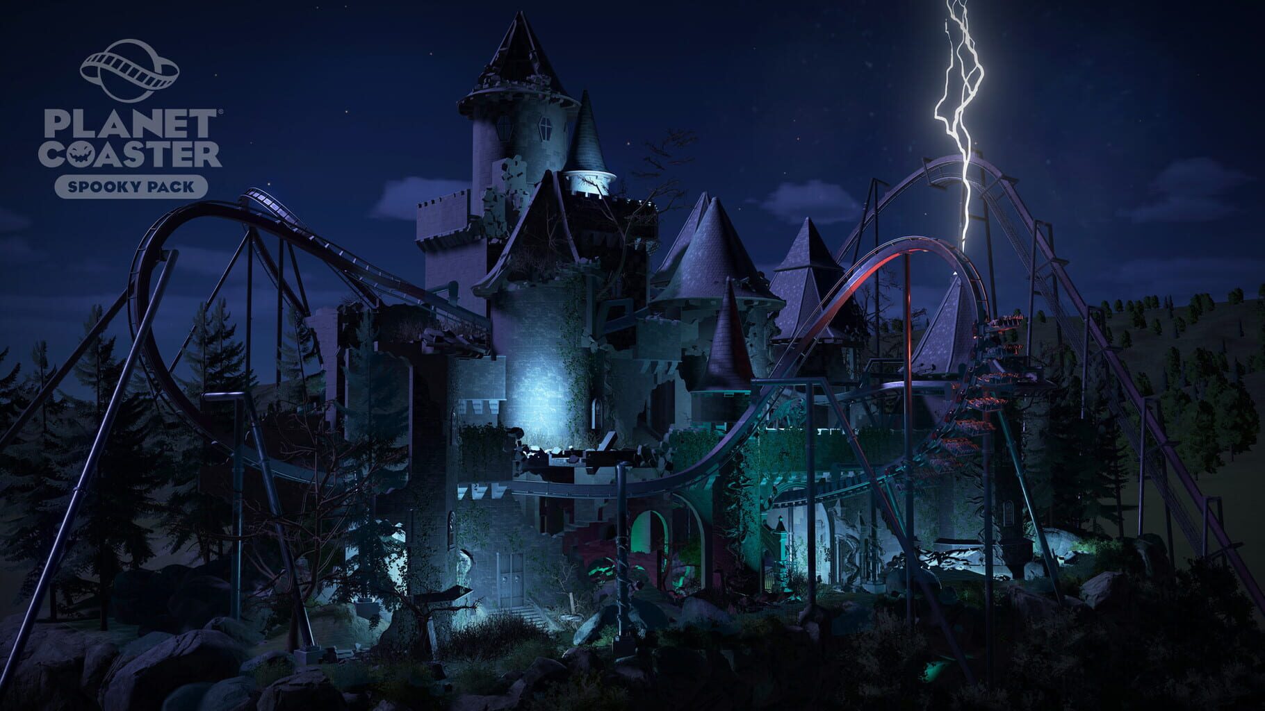 Captura de pantalla - Planet Coaster: Spooky Pack