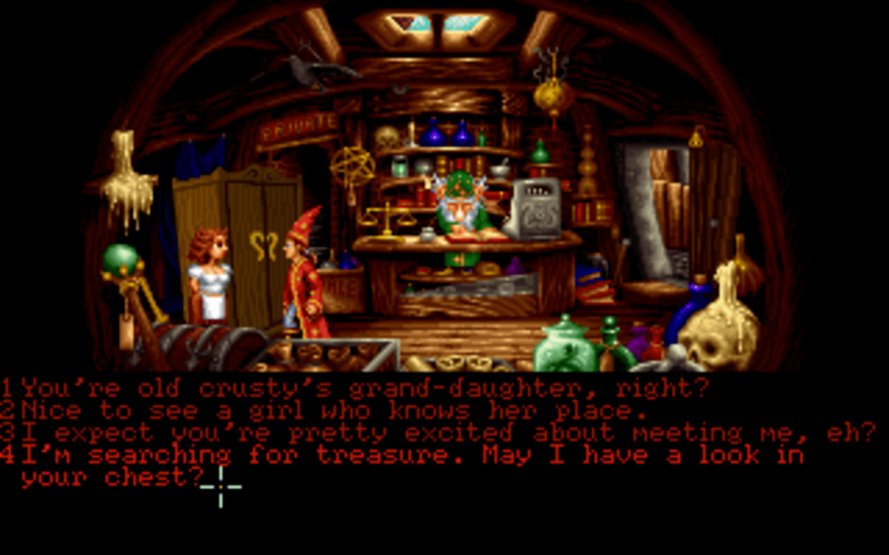 Simon the Sorcerer II: The Lion, the Wizard and the Wardrobe screenshot