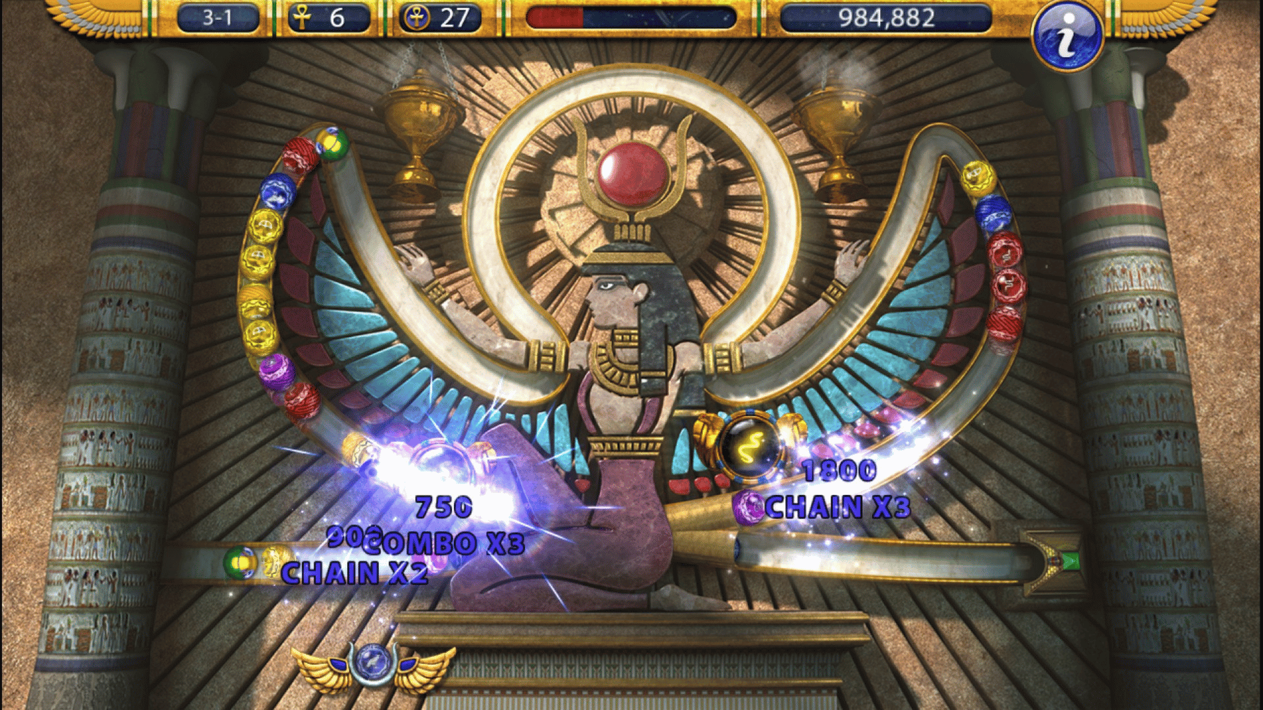 Luxor 2 HD screenshot