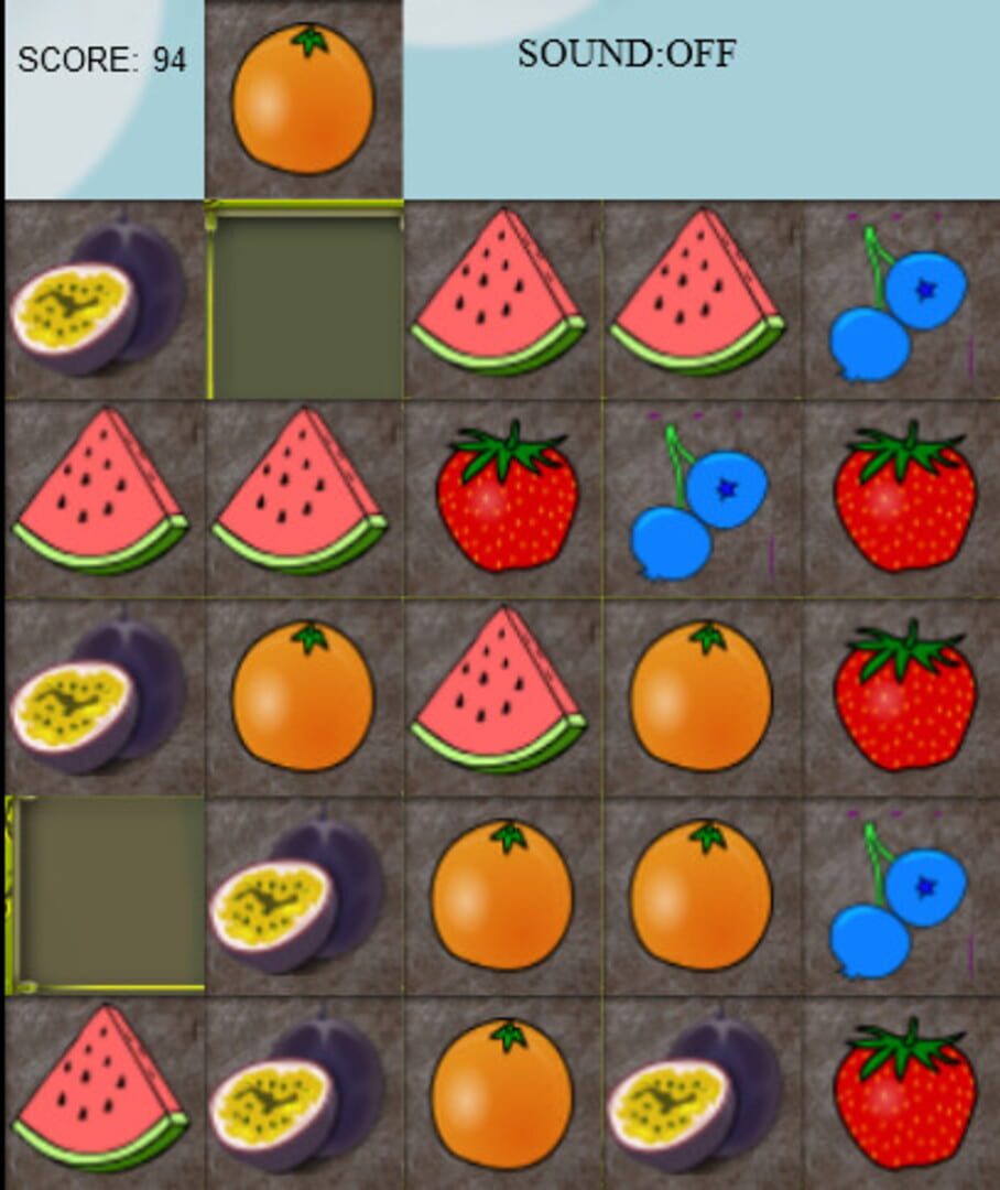 Fruit Arranger - Screenshot