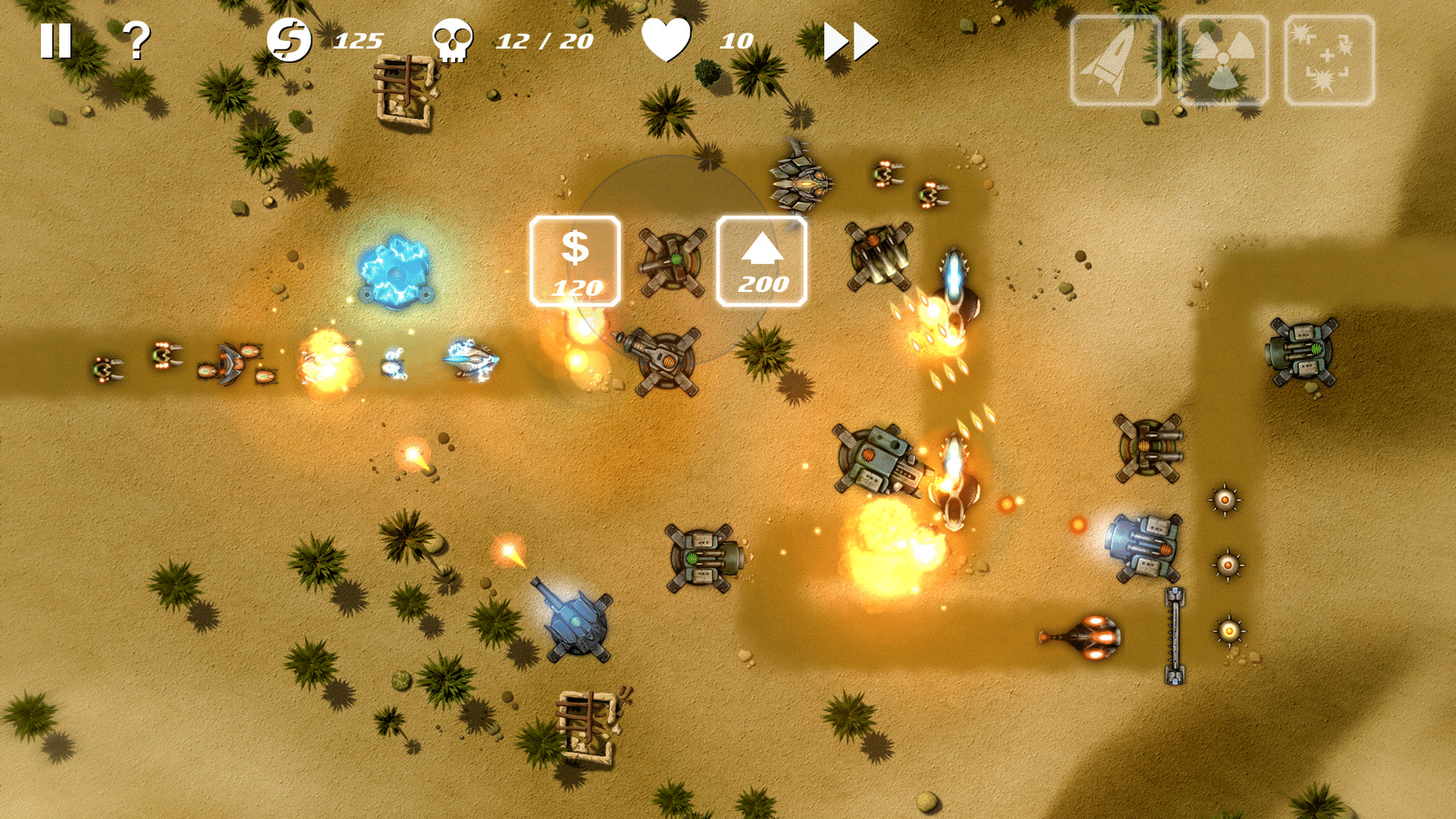 M.A.C.E. Tower Defense screenshot