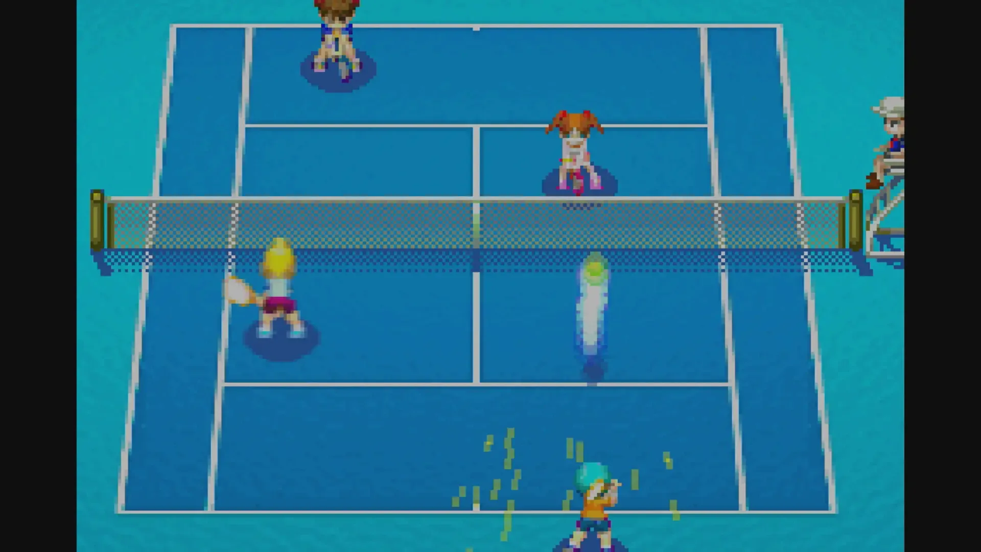 Captura de pantalla - Mario Tennis: Power Tour