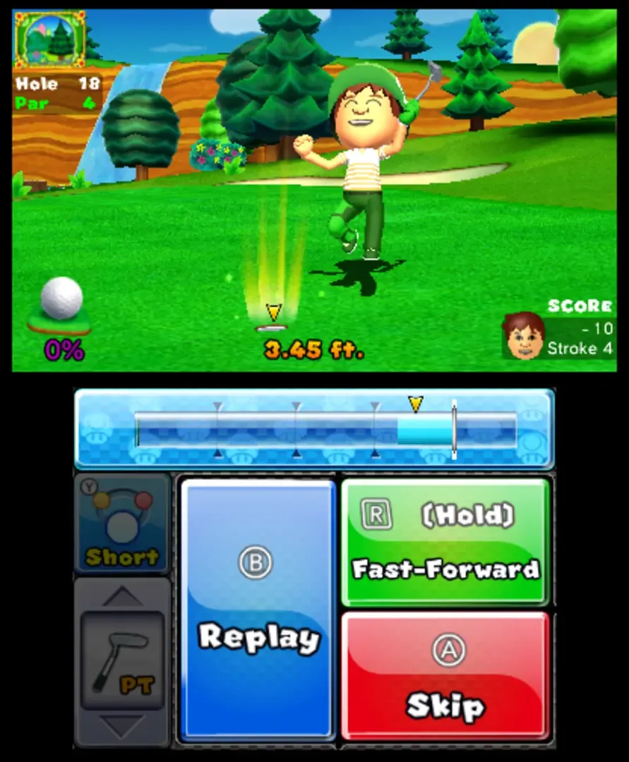 Captura de pantalla - Mario Golf: World Tour
