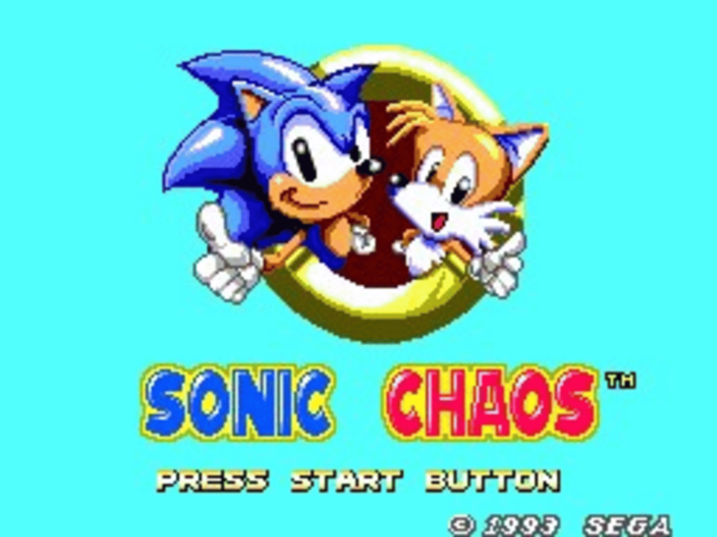 Sonic the Hedgehog Chaos screenshot