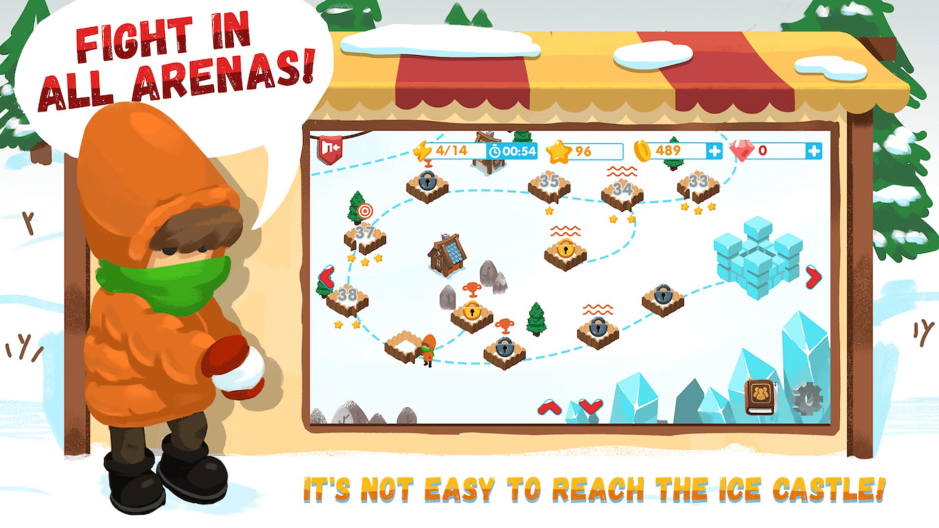 Snowicks: Snow Battle - Screenshot