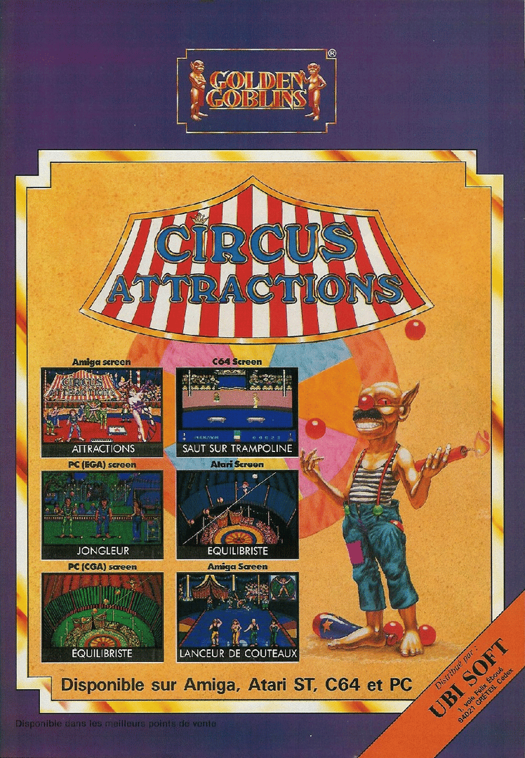 Circus Attractions Cover