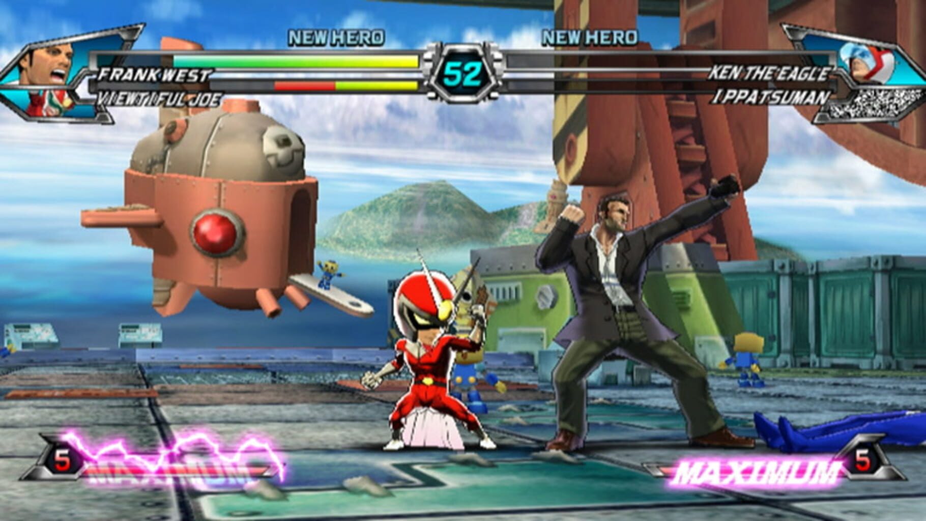 Captura de pantalla - Tatsunoko vs. Capcom: Ultimate All Stars