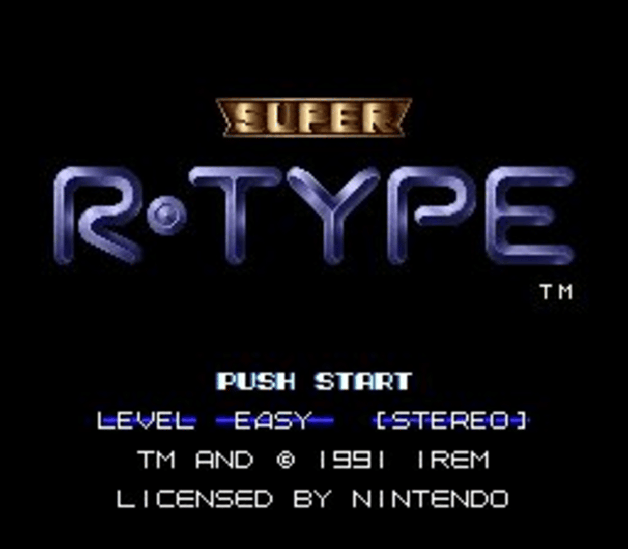 Super R-Type screenshot