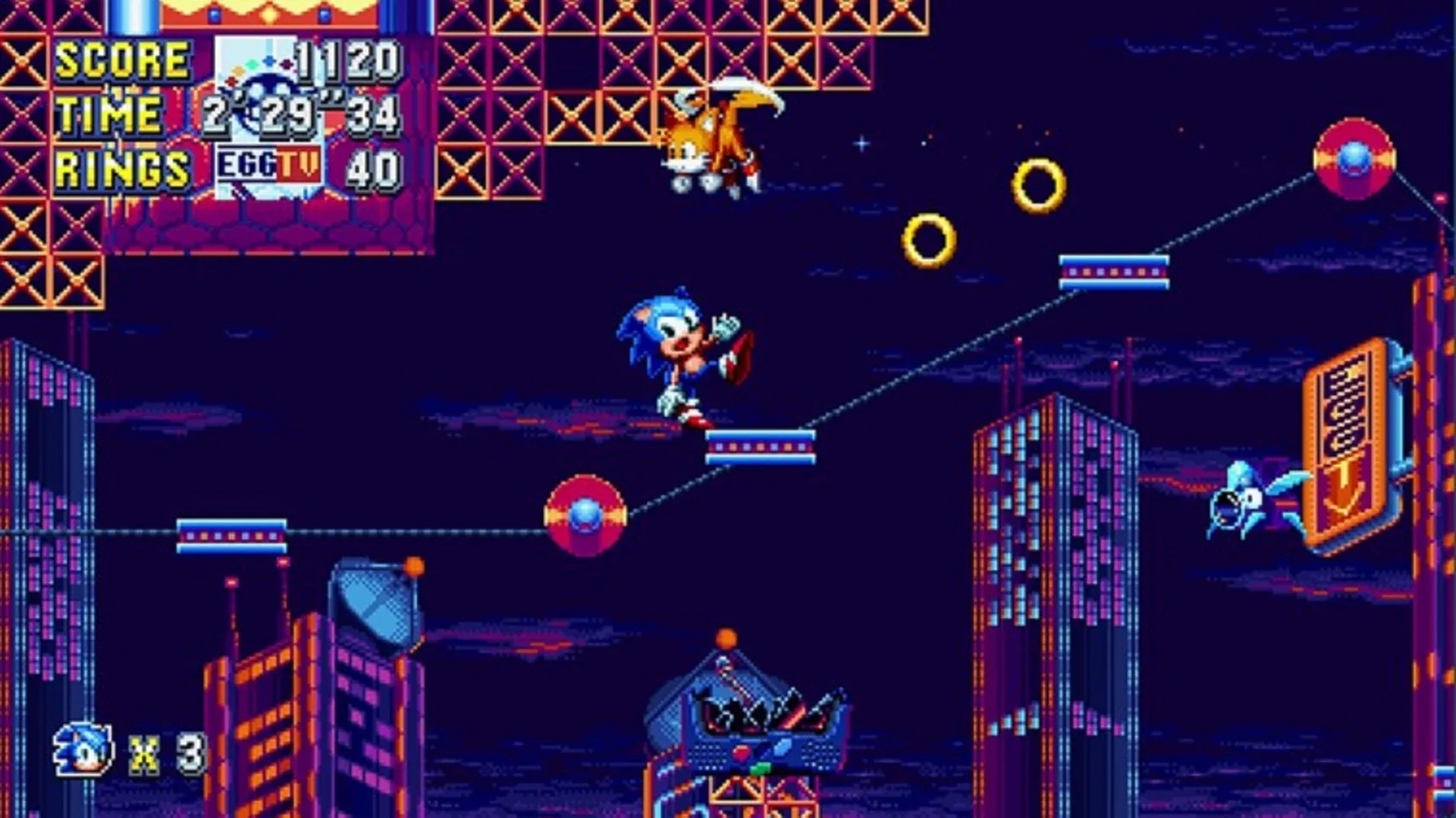 Captura de pantalla - Sonic Mania