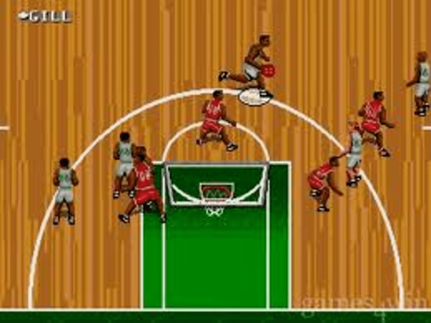 NBA Action '95 starring David Robinson screenshot